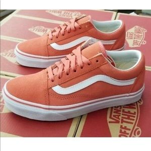 Vans old stool platform Coral